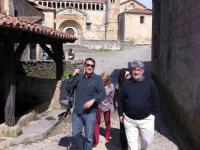 Walking in Santillana de Mar